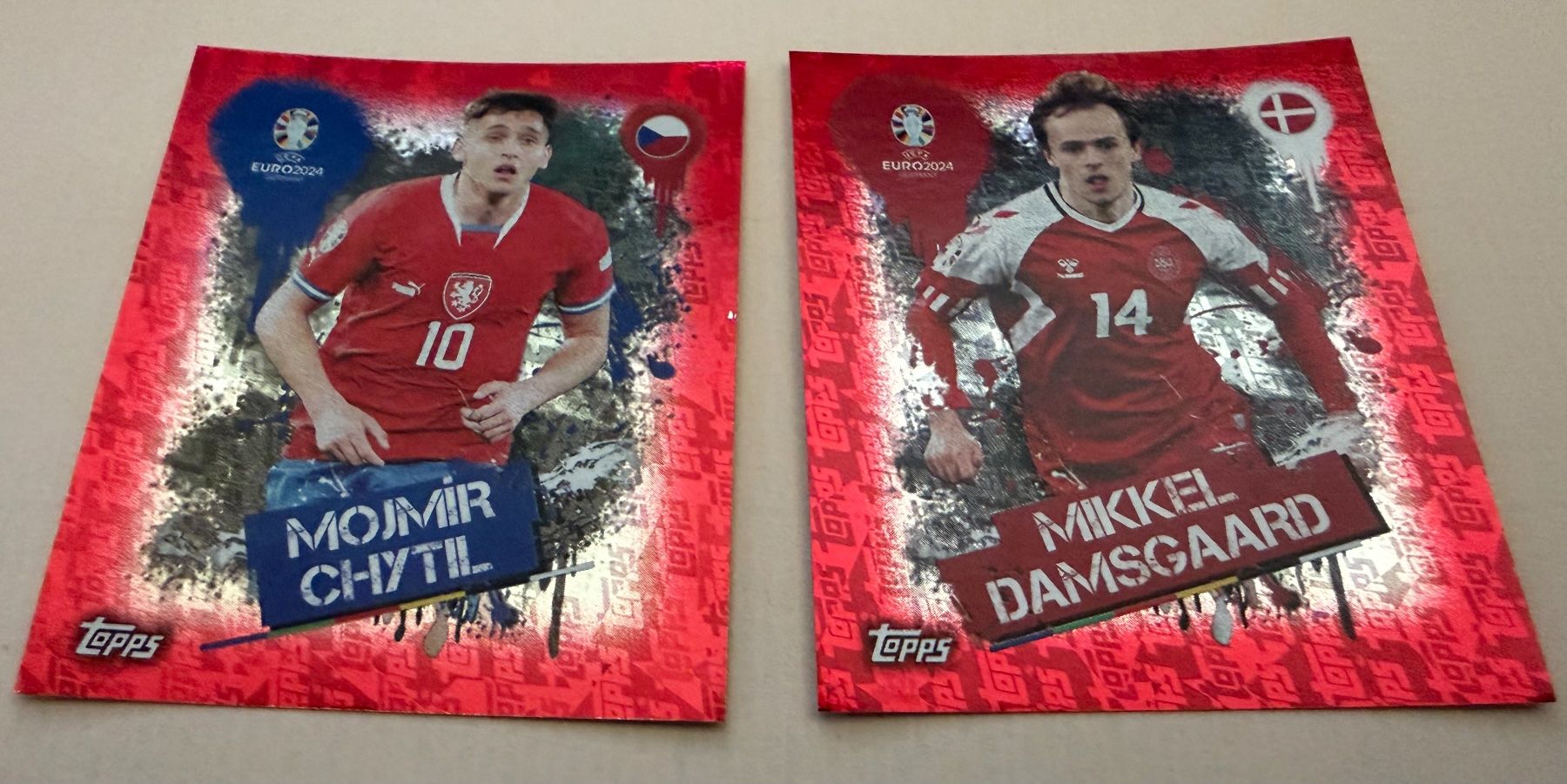 Topps Carte collezionabili: TOPPS EM 2024 / 2 x FOIL topps "3" – Usato da Tegerfelden venduto da siebenmacky