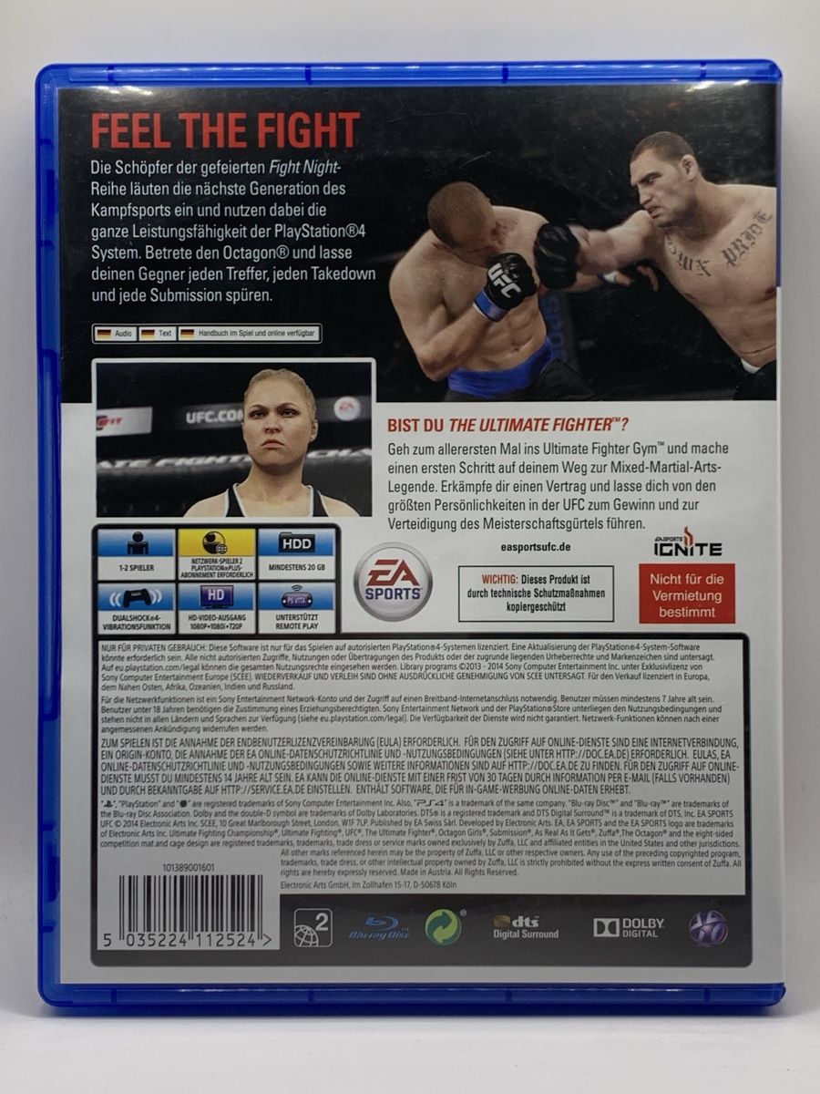 Sony Jeux: UFC - PS4 – D'occasion à Ostermundigen par RG-Collector 1