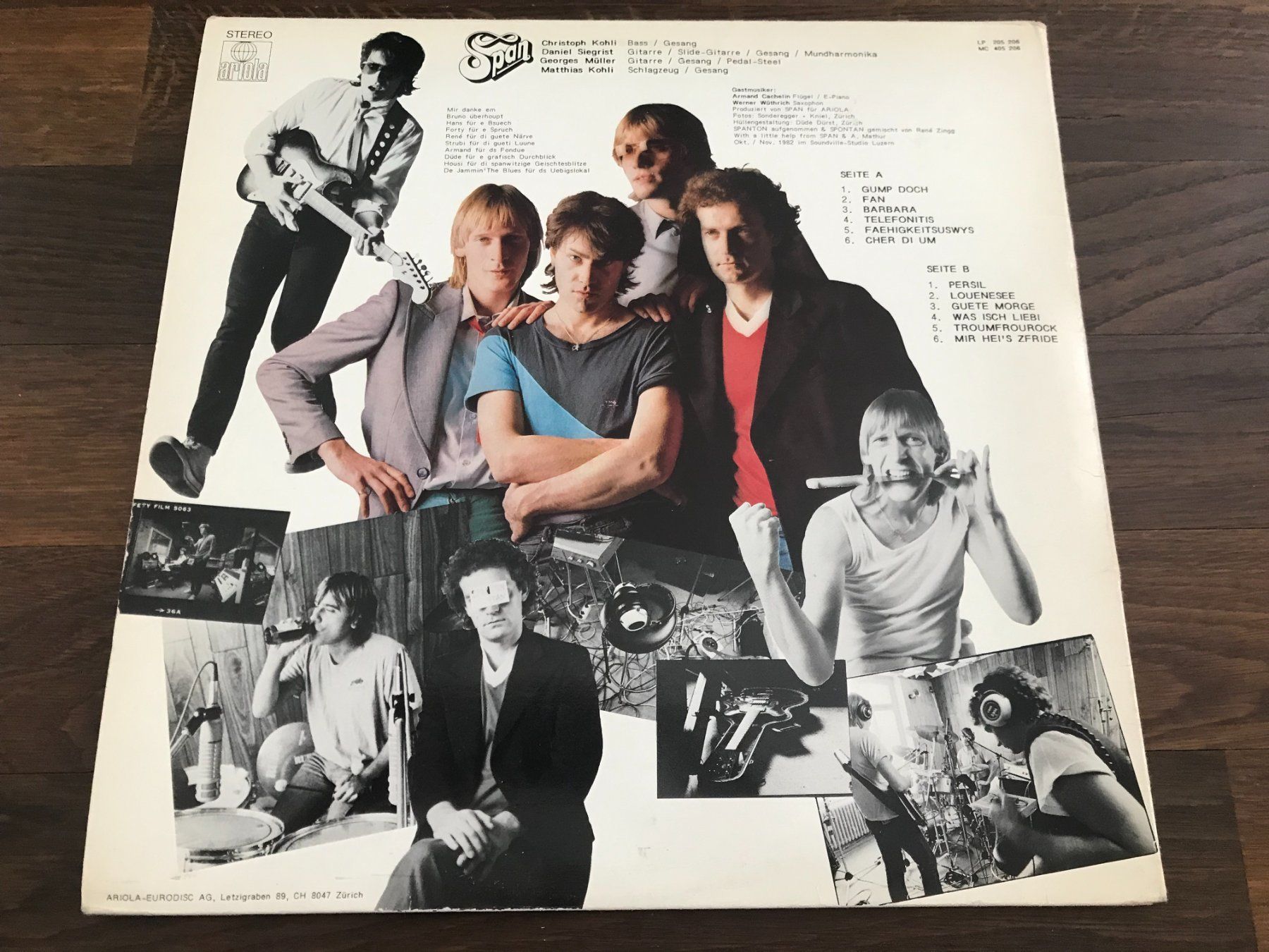 Vinyles: SPAN - Spontan - Promo - inkl. Louenesee – D'occasion à Buchs AG par Archie 3