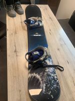 Snowboard mit Boots