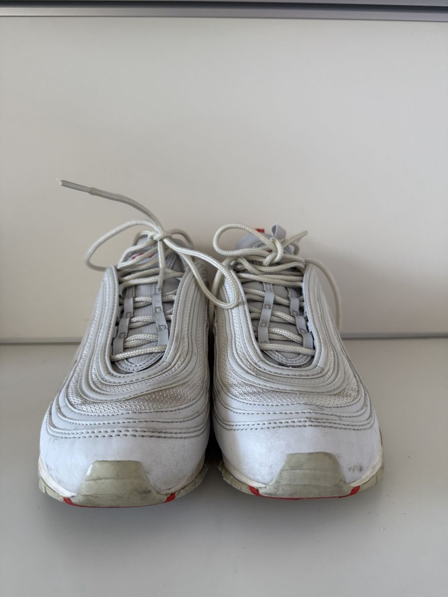 Nike Scarpe da uomo: Nike Air Max 97 weiss/rot Gr. 41 – Usato da Zürich venduto da JOD213 1