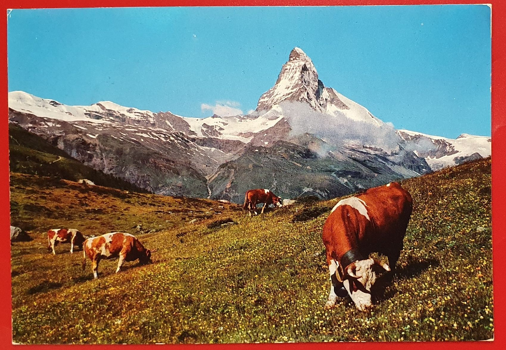 Ansichtskarten: 4 Ansichtskarte Zermatt - mit diversen Hotelstempel – Gebraucht aus Kreuzlingen von Rschweiz1 6