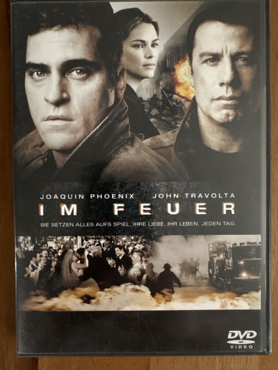 Tutti i DVDs: Im Feuer DVD Joaquin Phoenix  John Travolta – Usato da Zürich venduto da Smarties13