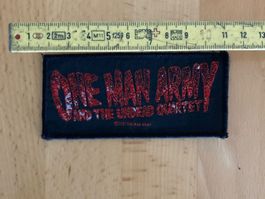 One Man Army Patch Sticker Aufnäher Metal Rock Band