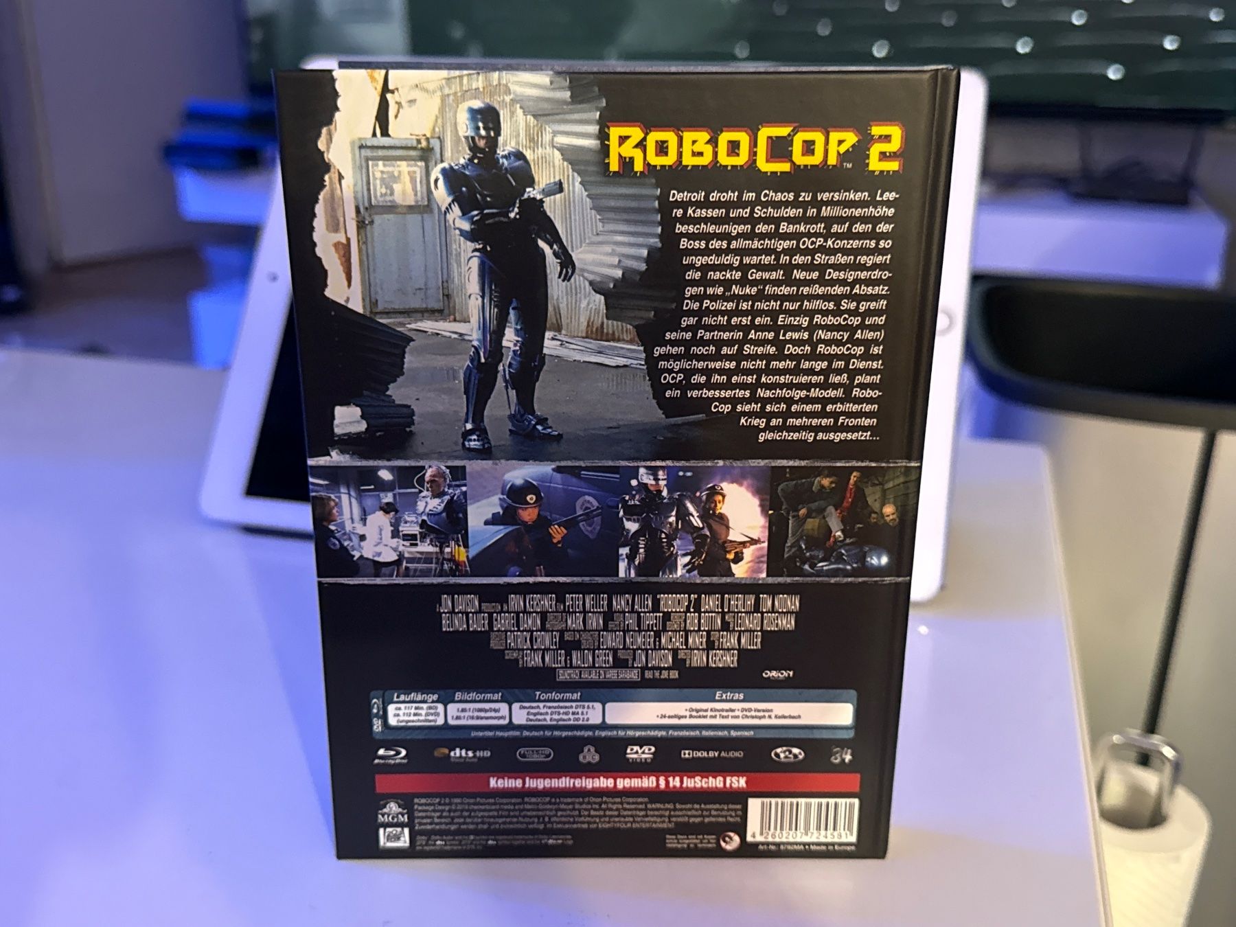 Tutti i DVDs: RoboCop 2 Mediabook Vergriffen – Nuovo (secondo la descrizione) da Allschwil venduto da meeresperle 1