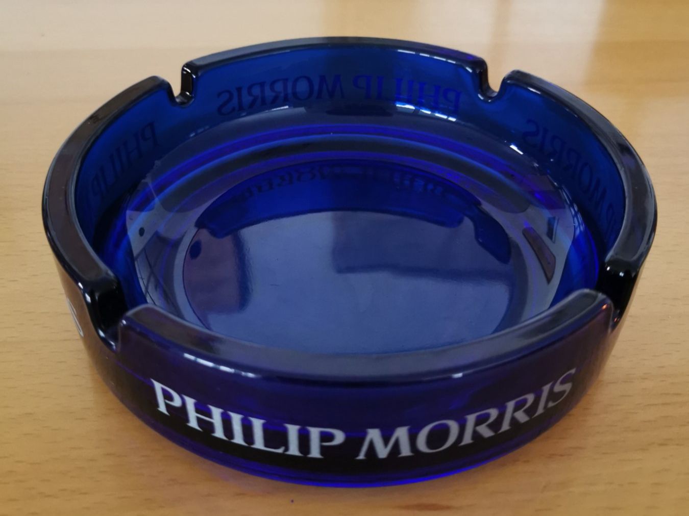 Portacenere: Philip Morris - Glas Aschenbecher – Usato da St.Gallen venduto da Tamal0204