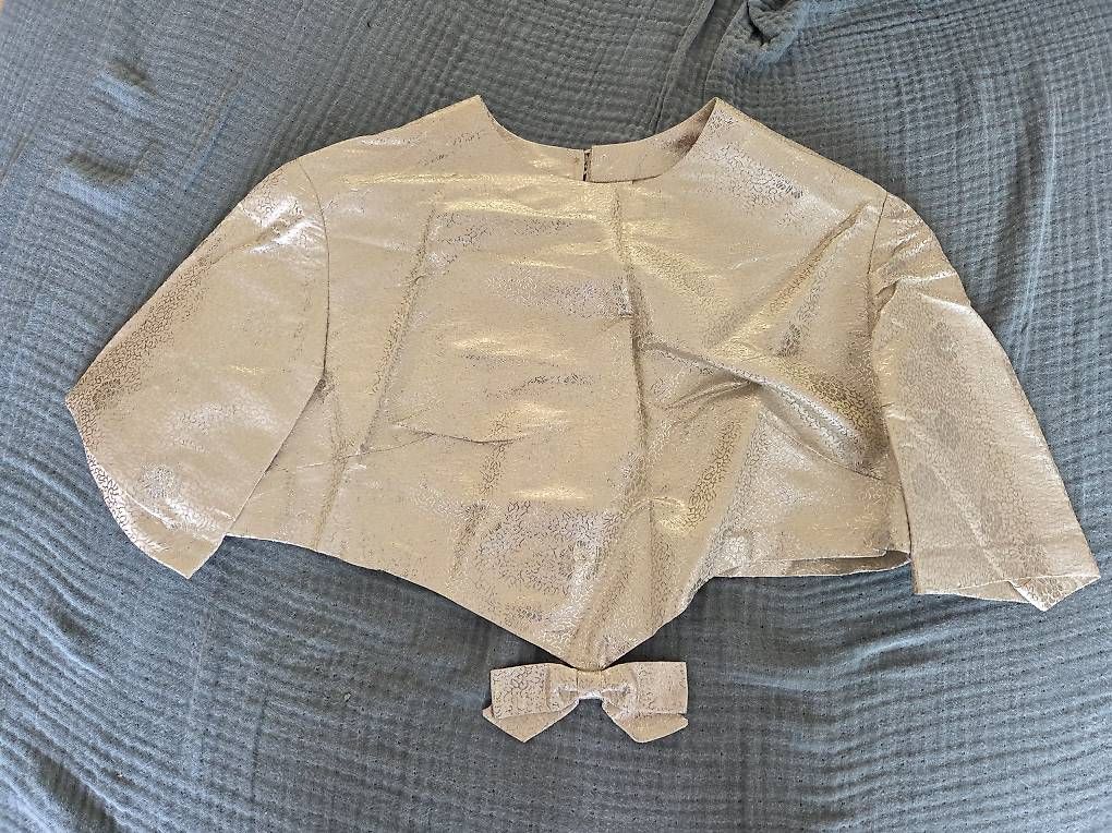 Kleider: Silbernes Hochzeitskleid von 1965 – Gebraucht aus Pratteln von Solitair1a 2