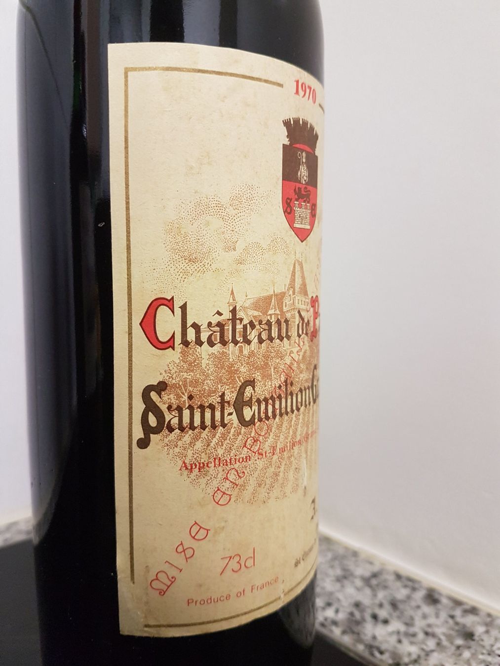 Vino: Chateau de Pressac 1970 – Nuovo (secondo la descrizione) da Grenchen venduto da poggione 2
