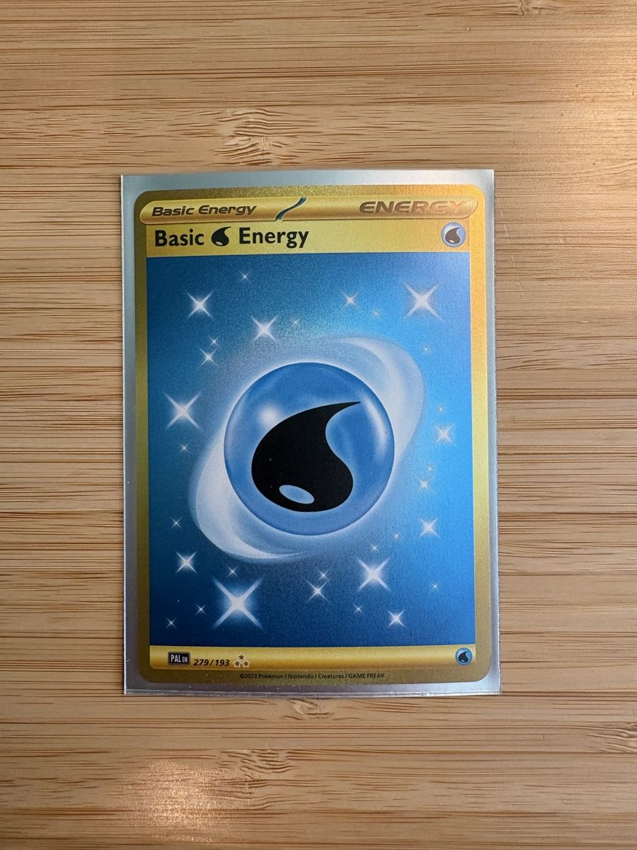 Pokémon Carte collezionabili: Basic Energy Water - Pokemon (EN, Paldean Evolved) – Nuovo (secondo la descrizione) da Bern venduto da rr8853