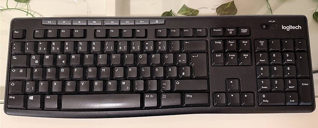 Tastiere: Logitech Wireless Keyboard K270 (DE-Layout) – Usato da Uitikon Waldegg venduto da selina13243