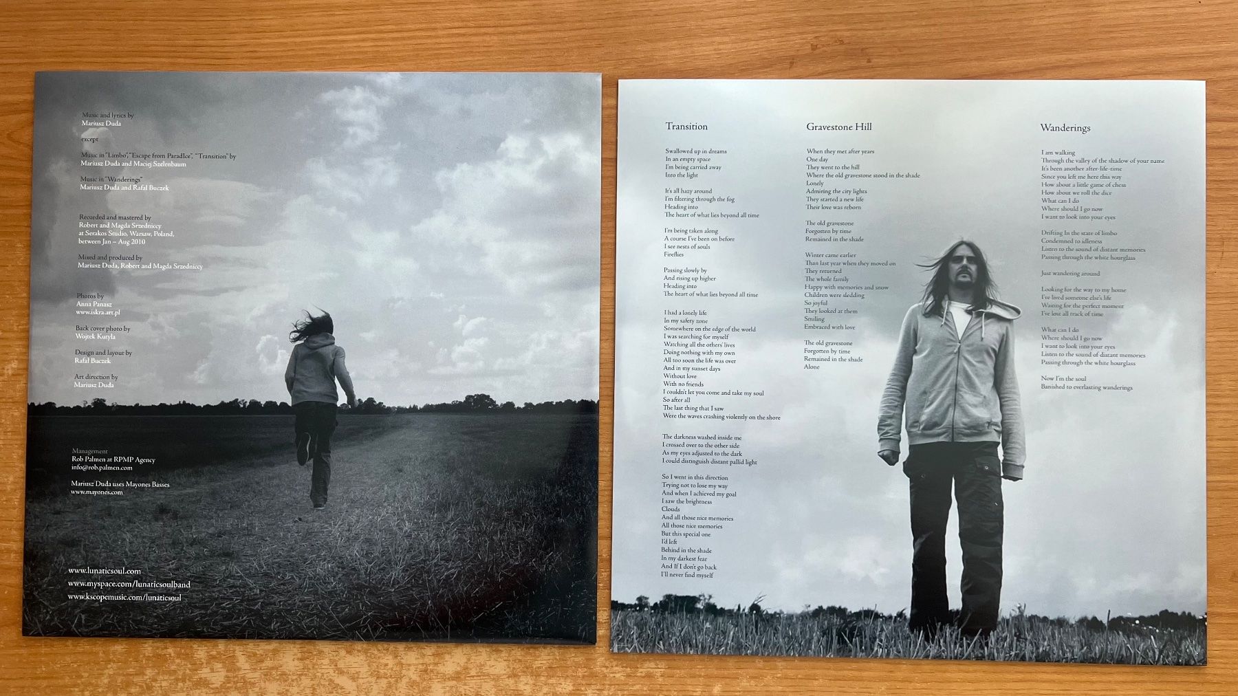 Schallplatten: Lunatic Soul - Same / 2 LP - 1. UK-Press. 2010 - NEW – Neu (gemäss Beschreibung) aus Gais von soundcave57 2