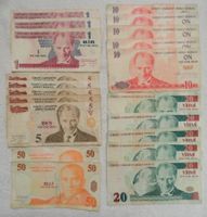 20 Banknoten aus der Türkei