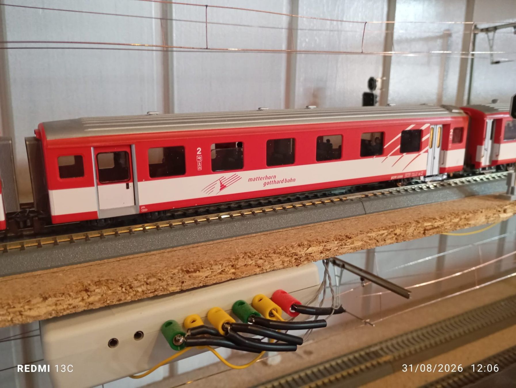 Bemo Modellini di ferrovie: Rame MGB HGe 4/4 + 6 wagons – Usato da Torgon venduto da MOB9519 7