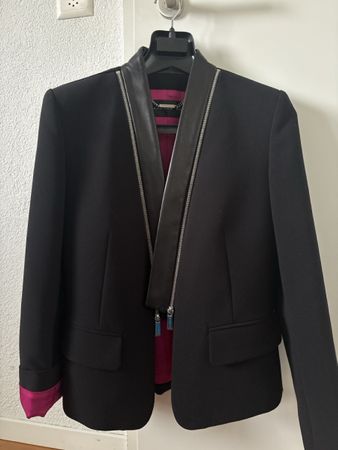Blazer Barbara Bui avec  cuir taille 42