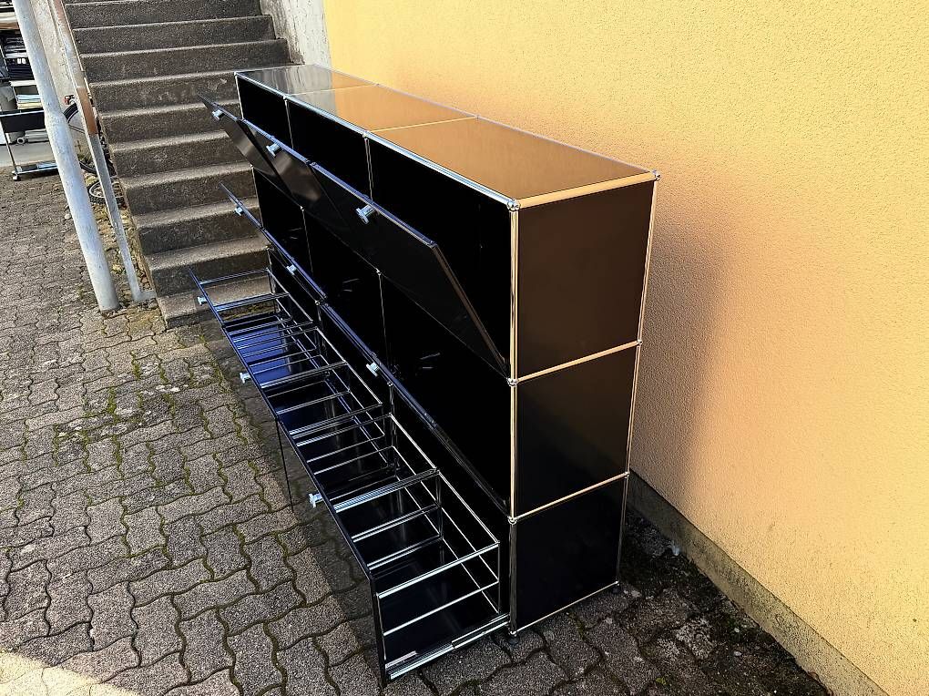 USM Cassettiere: USM Haller Sideboard Schwarz Top Preis – Usato da Dietikon venduto da Kumar_Occasionen 2