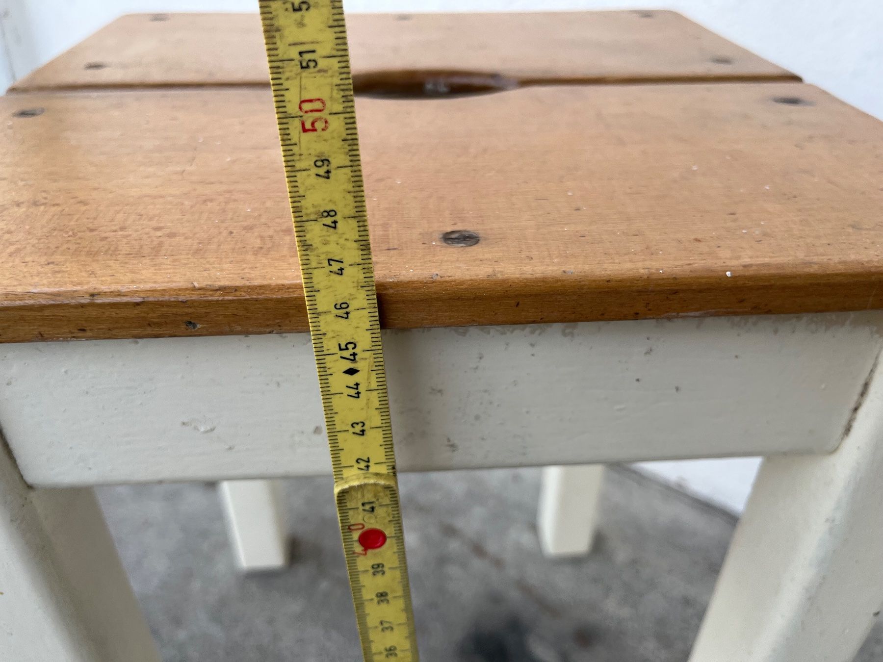 Hocker: Vintage Holz Hocker – Gebraucht aus Bern von fotolog111 5
