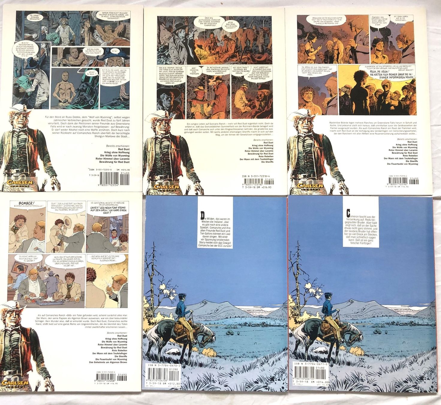 Fumetti: COMANCHE - Comic Sammlung - Nr.5/8-15 - Erstauflagen – Usato da Schaffhausen venduto da durruti 2
