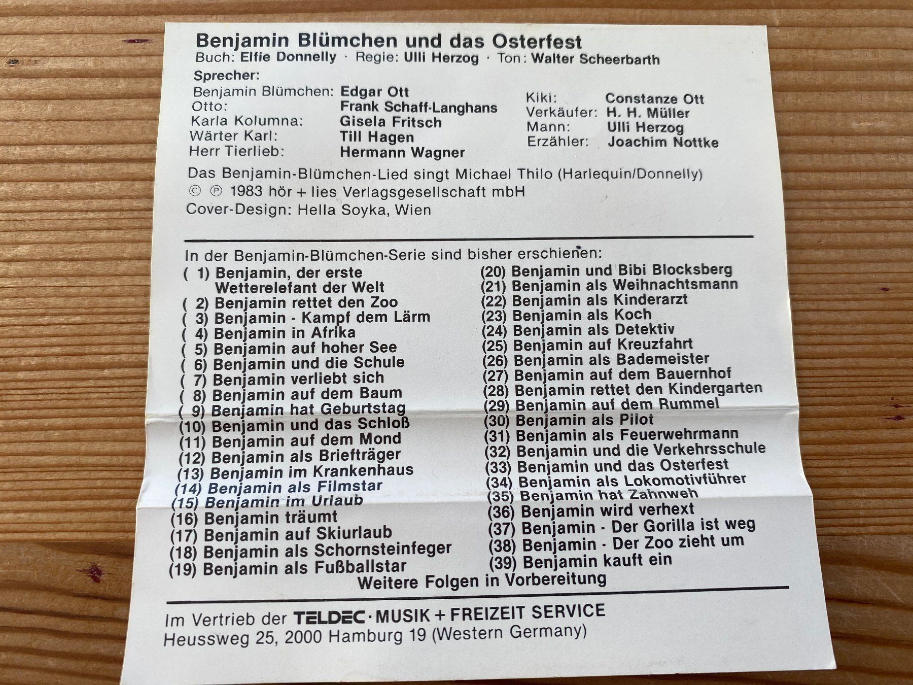 Kompaktkassetten: Kassette – Benjamin Blumchen (33) – Gebraucht aus St.Gallen von kingsamas 4