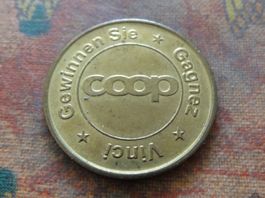 Jeton  "  COOP Vinci  Gagnez  Gewinnen Sie "   (I)