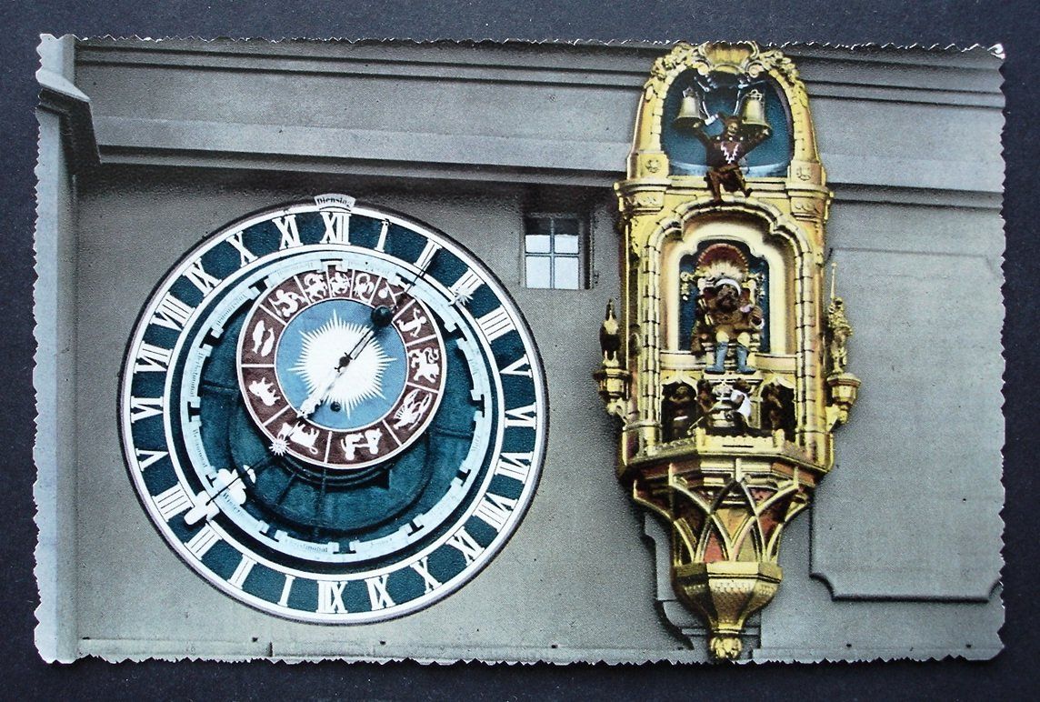 Ansichtskarten: BERN Detail Zeitglockenturm – Neu (gemäss Beschreibung) aus Jona von philajona