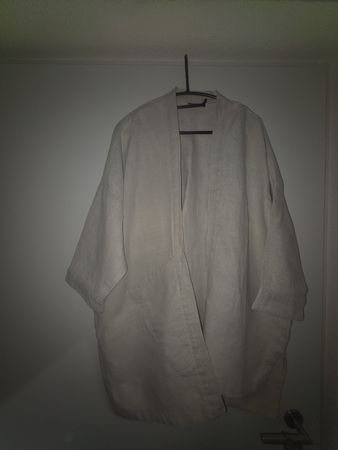 Veste Emmanuelle Bronzino, Carouge, lin beige 🌞