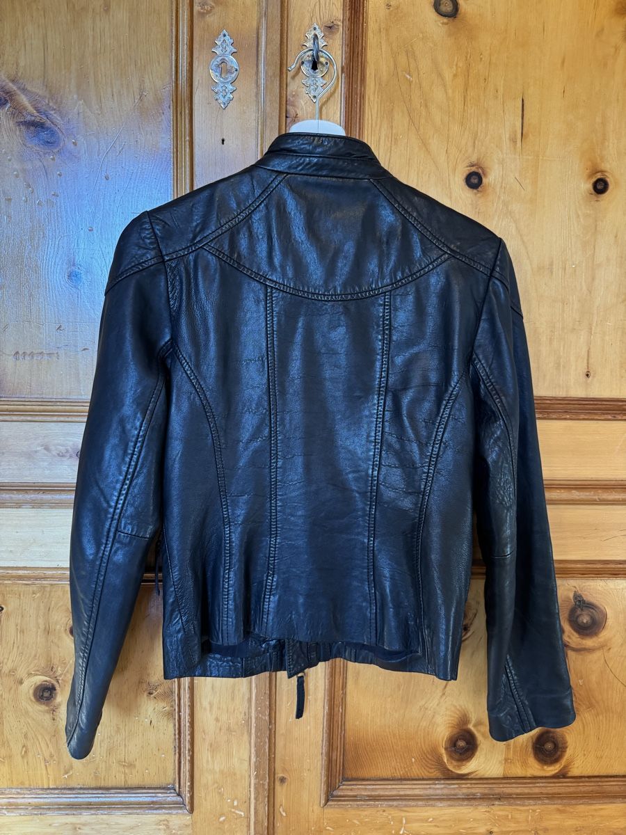 Hallhuber Giacche: Hallhuber Lederjacke Grösse XS/S – Usato da Zürich venduto da 411osmanbey 5