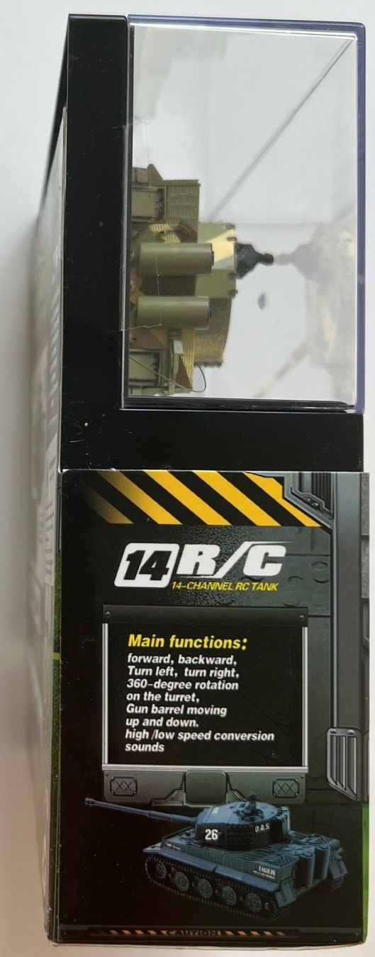 Kit di modellismo & Modellini statici: THE ARMOR CORPS RC Remote Control TANK 1:72 Tiger - Panzer – Nuovo e nell'imballaggio originale da Langnau am Albis venduto da Zauberw 3