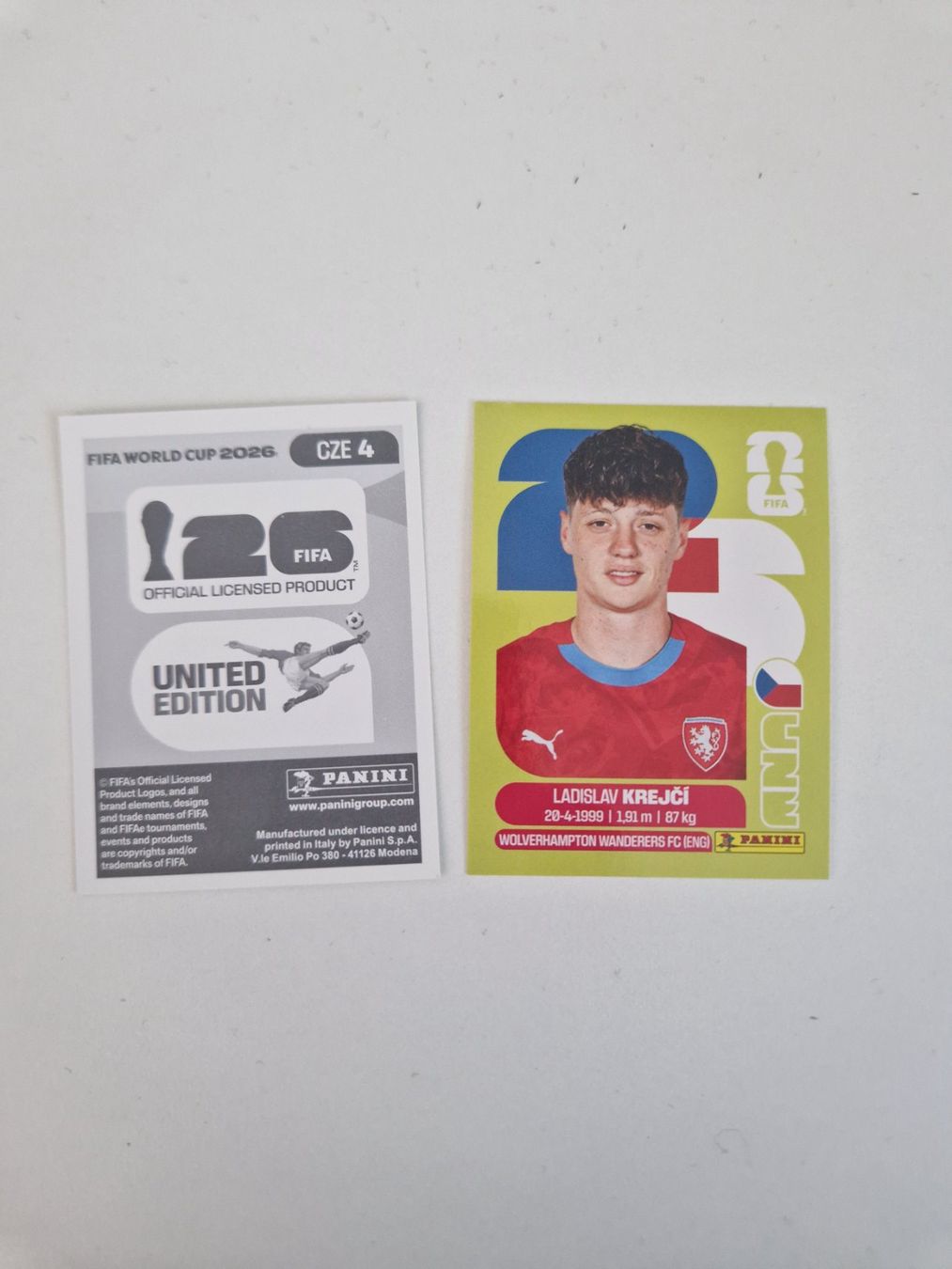 Panini Sammelbilder & Trading cards: Panini Sticker CZE4 – Neu (gemäss Beschreibung) aus Stüsslingen von white_angel86