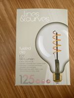 Lampe LED lines & curves twisted clio E27 4W Neu