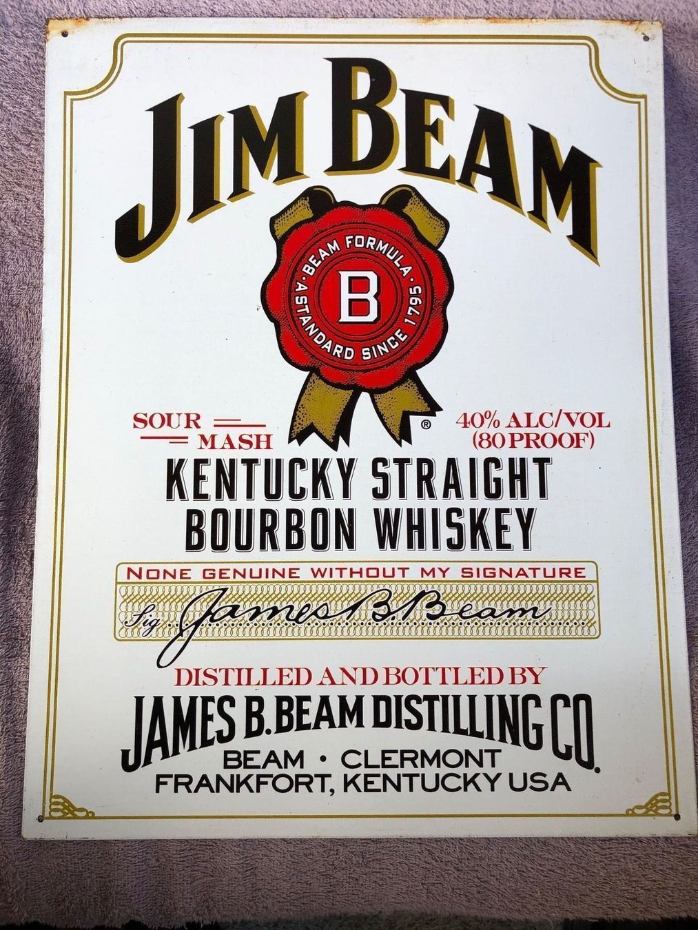 Insegne: Jim beam Whisky bar pub Restaurant – Nuovo (secondo la descrizione) da Reinach AG venduto da rares75
