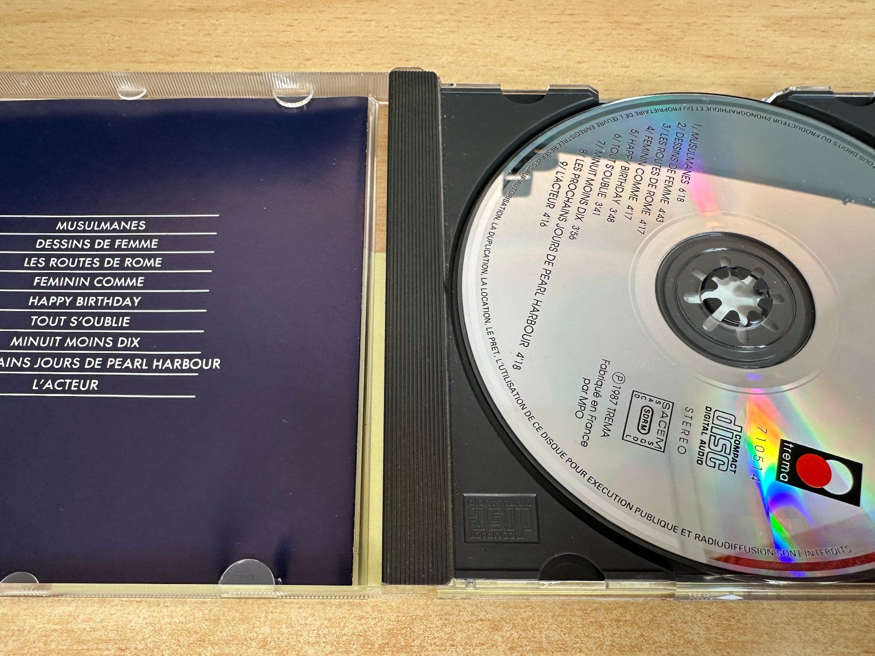 CD: X0 Michel Sardou – 14 – Usato da Rikon im Tösstal venduto da Alpenmutz 2