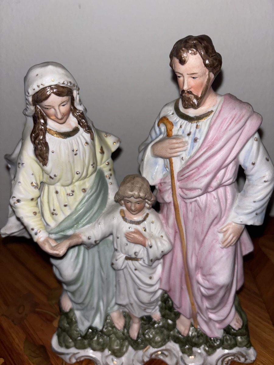 Figuren: Maria und Josef mit Jesuskind alt  – Gebraucht aus Kriens von Wundertuete17 3