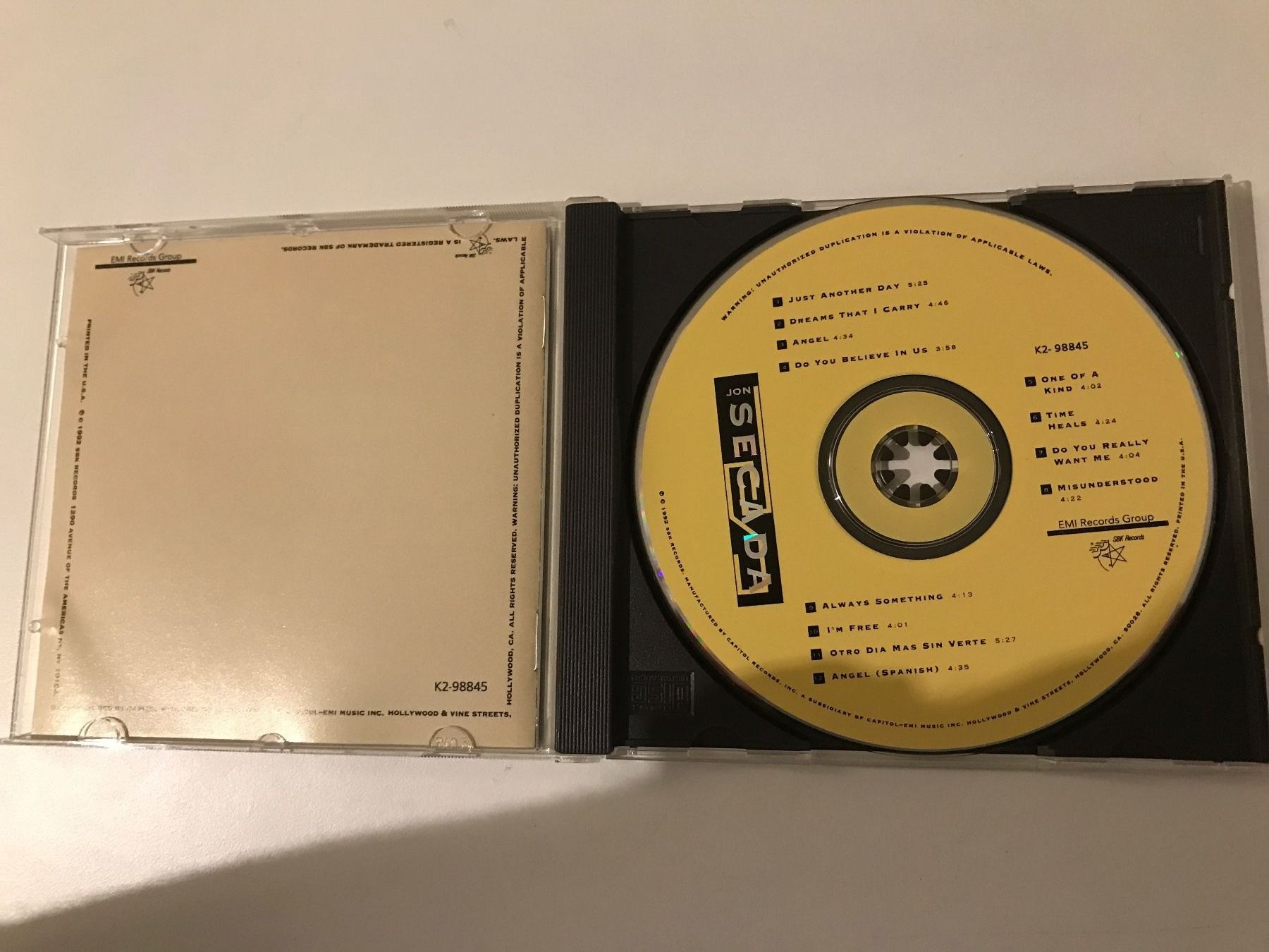 CDs: CD- Jon Secada – Gebraucht aus Guntershausen von Gloominati 2