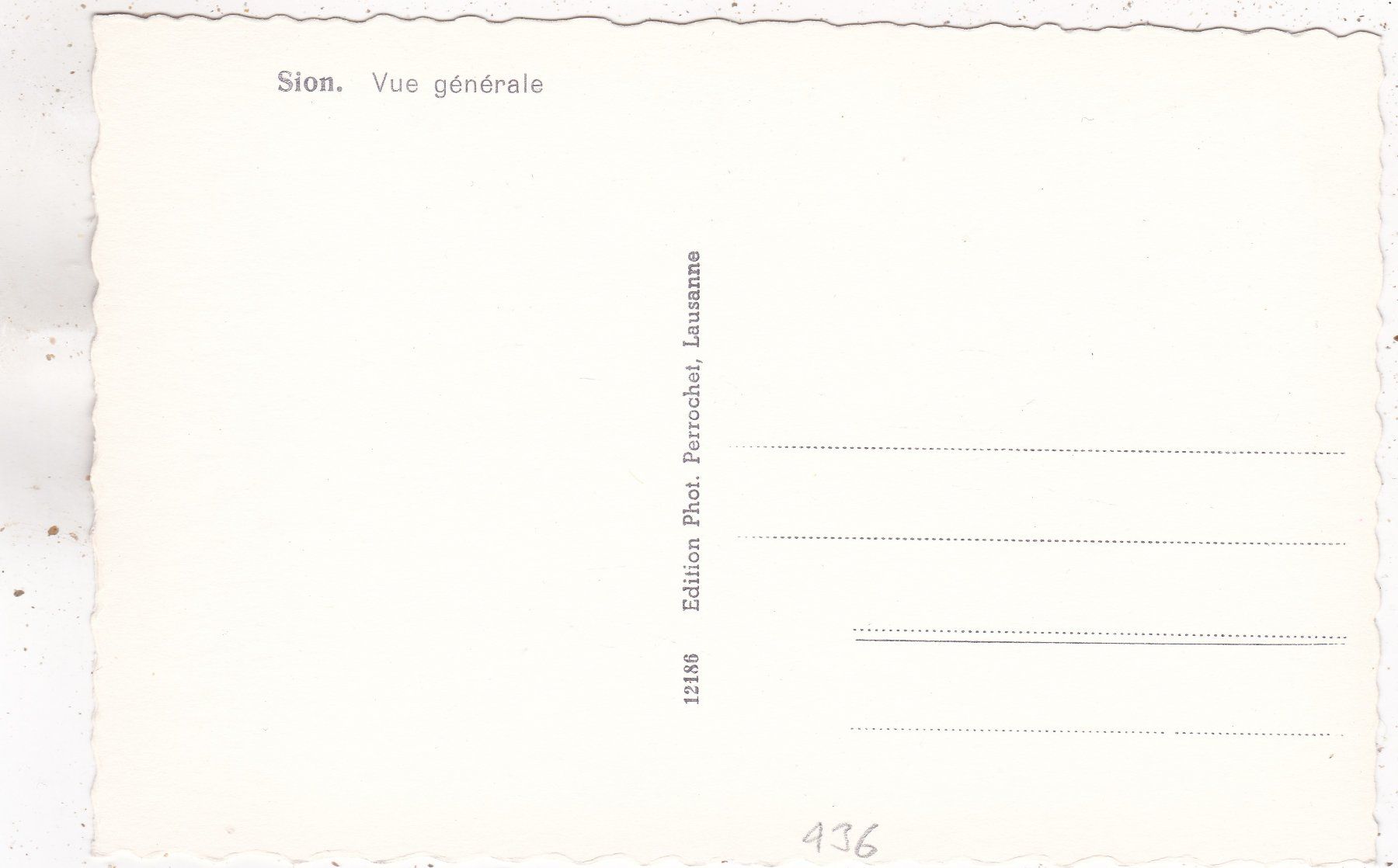 Cartes postales: Sion – D'occasion à Herisau par Lisegrat2008 1