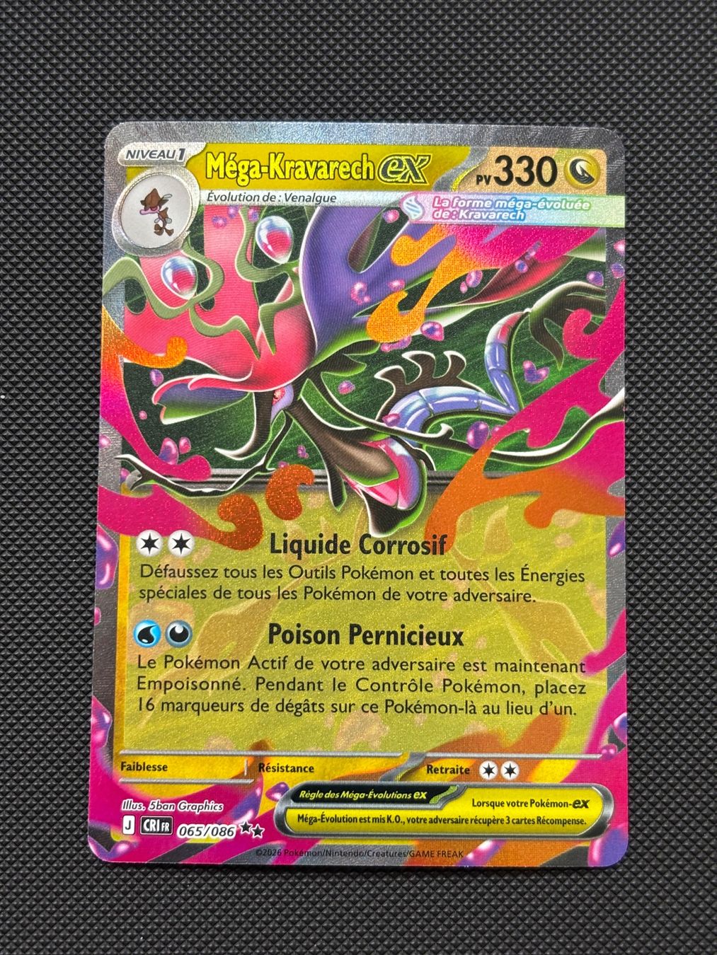 Pokémon Carte collezionabili: Fr - Méga-Kravarech Ex 065/086 - Pokémon – Nuovo (secondo la descrizione) da Neuchâtel venduto da caraadrynn 2