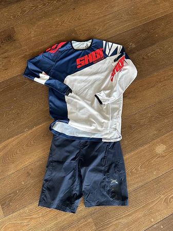 Bike-Kinder Outfit Shirt und Fox Hose