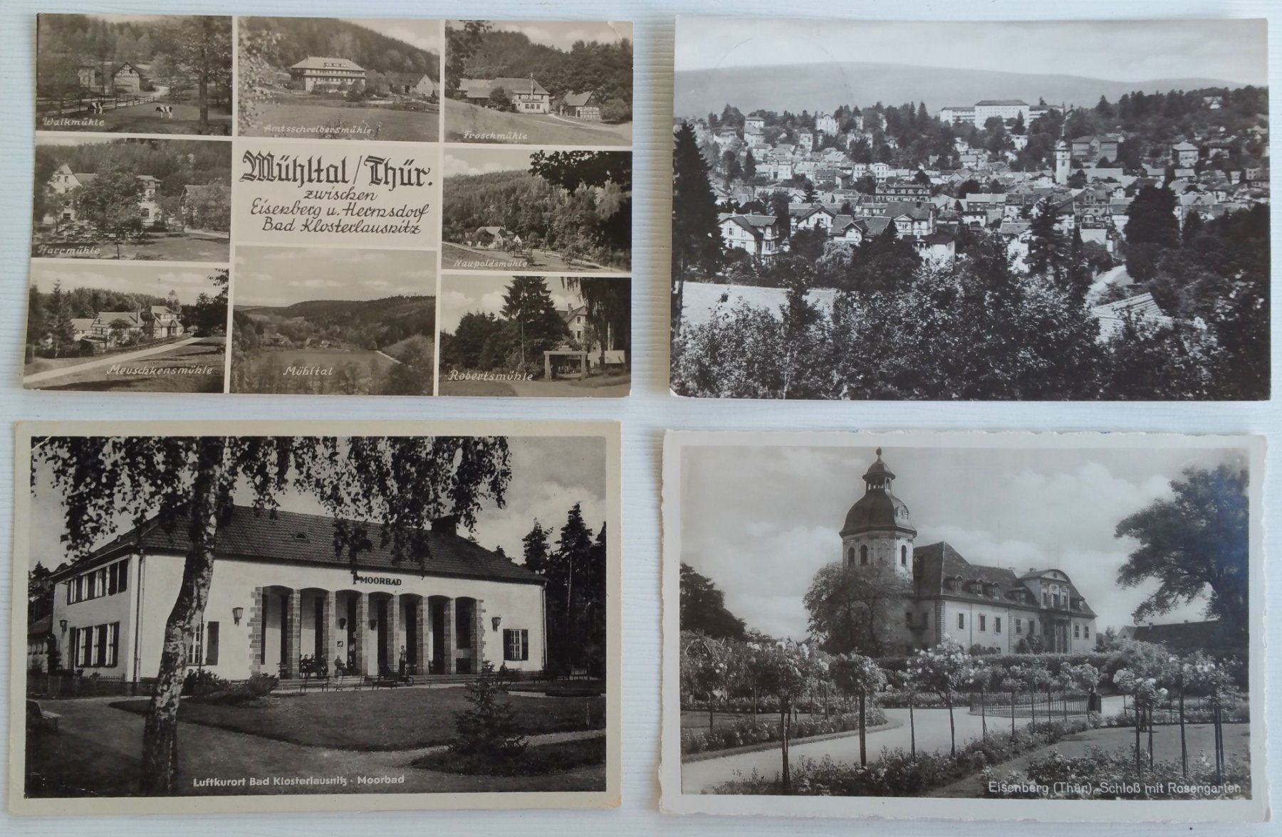 Ansichtskarten: AK: 26x Thüringen / ehemals DDR, 1933-59 – Gebraucht aus Oberriet SG von Manick 3