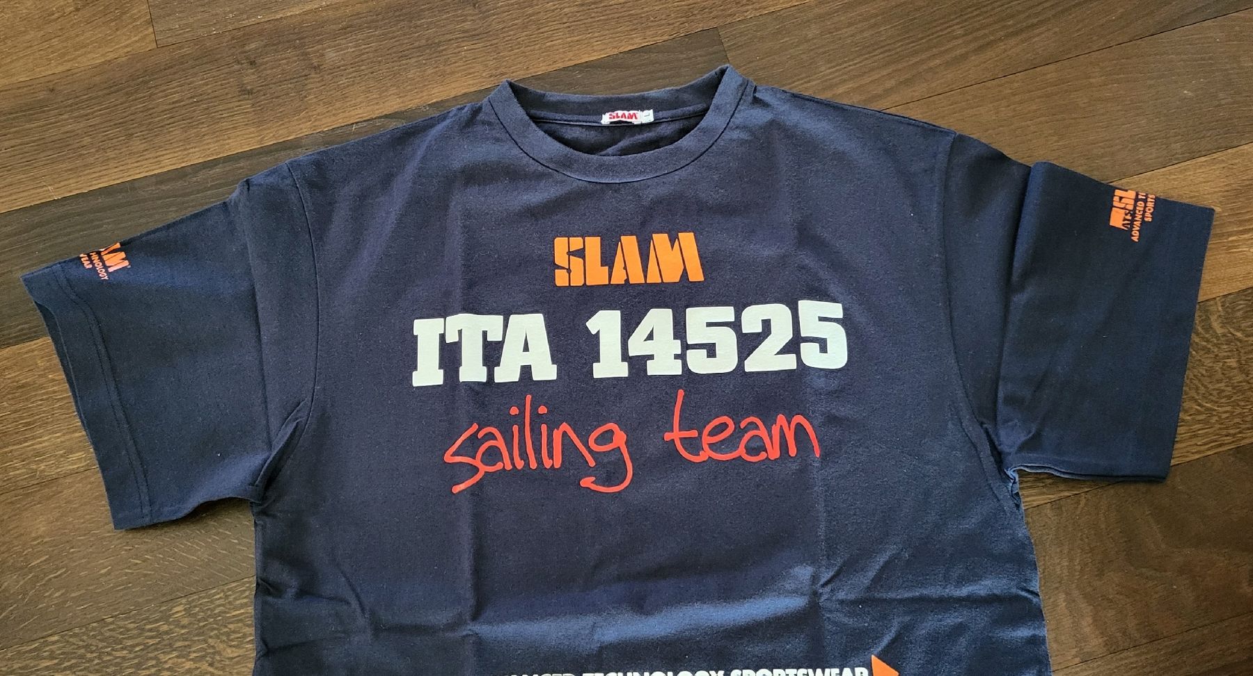 T-shirt: Segelshirt Slam L blau – Usato da Unterseen venduto da rej_lnk9 2