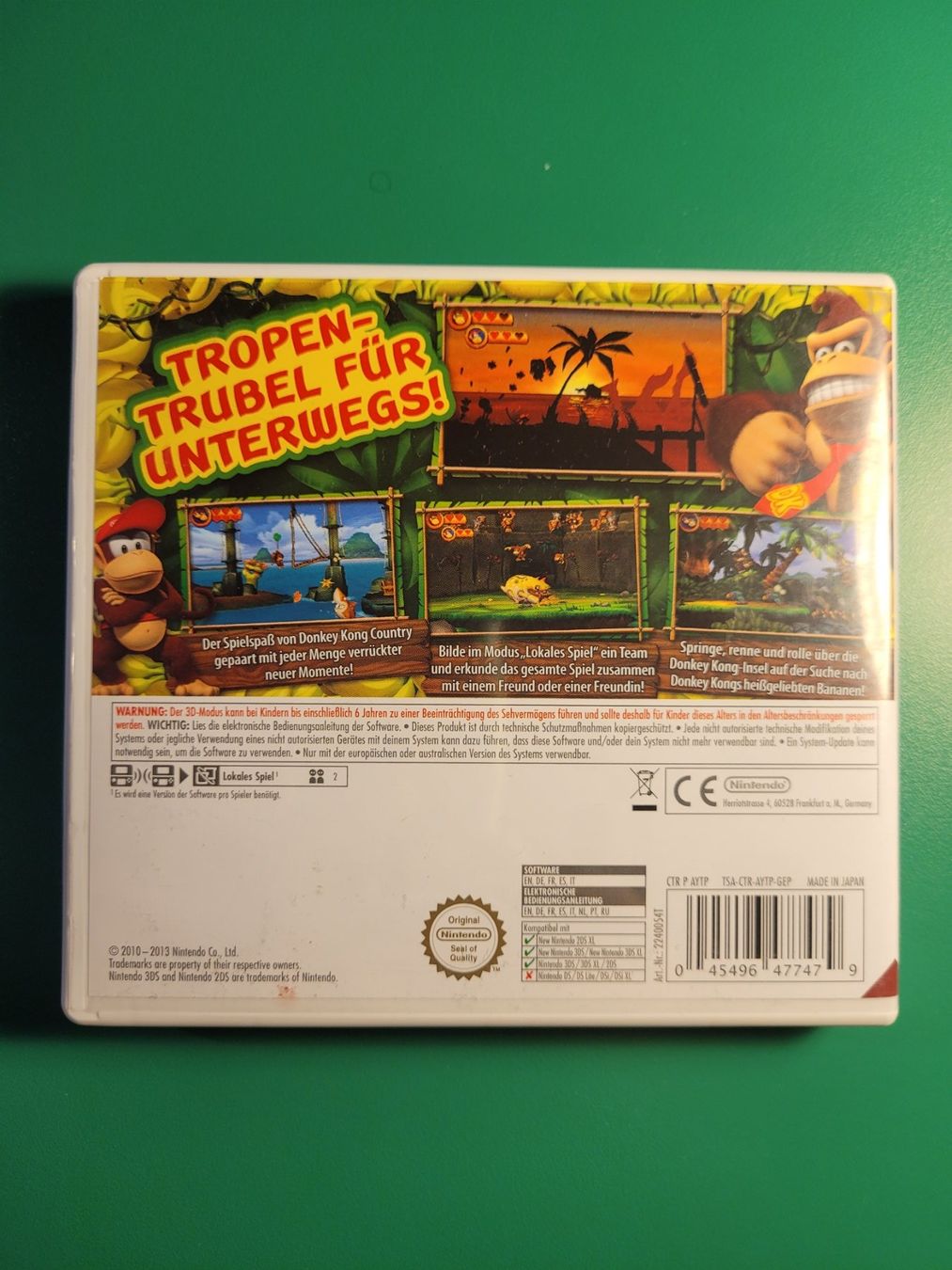 Nintendo Spiele: Donkey Kong Country Returns 3D - Nintendo 3DS – Gebraucht aus Grindelwald von lego9 1