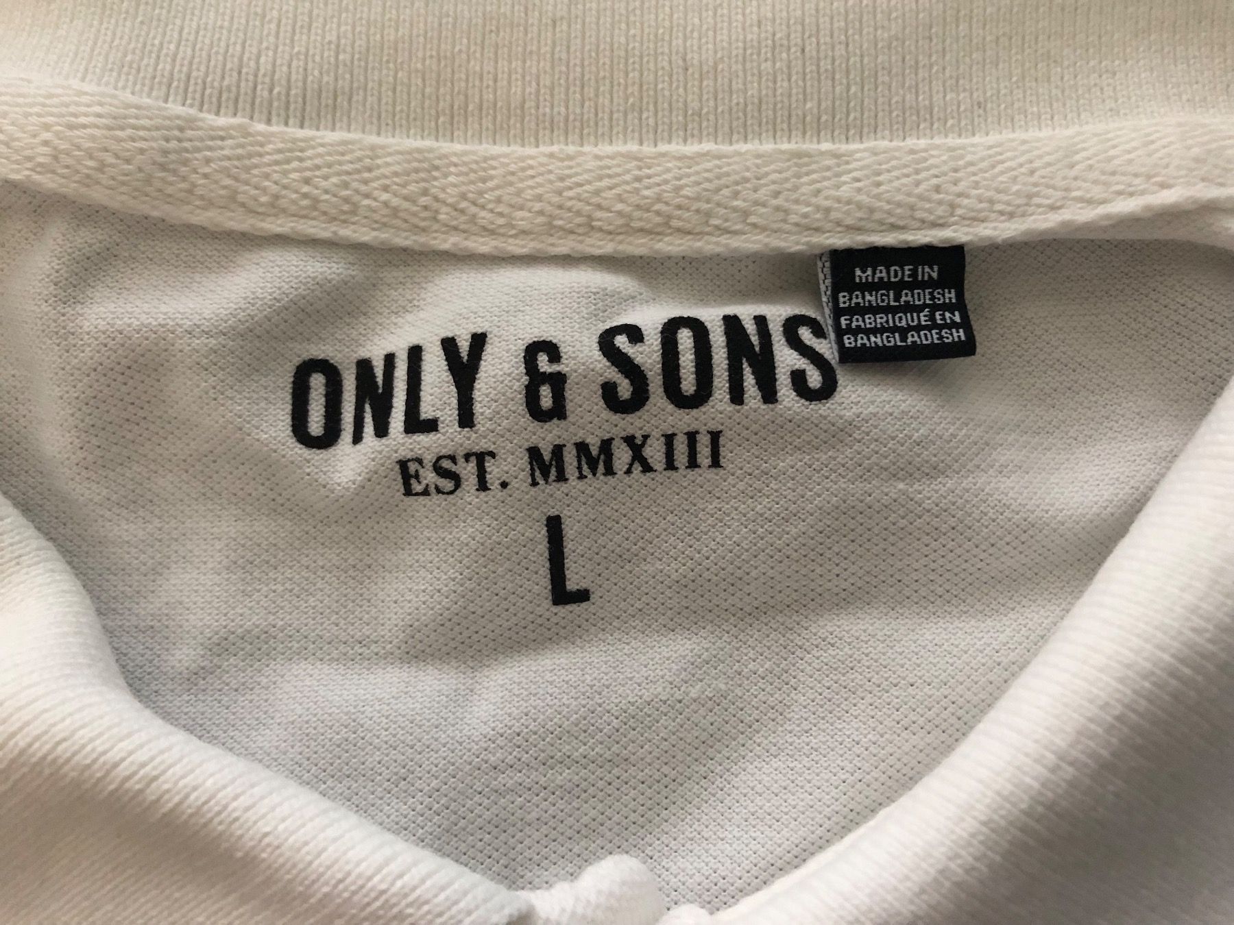 Magliette Polo: Polo-Shirt - Only & Sons - Grösse L – Nuovo (secondo la descrizione) da Oberuzwil venduto da jabano 1
