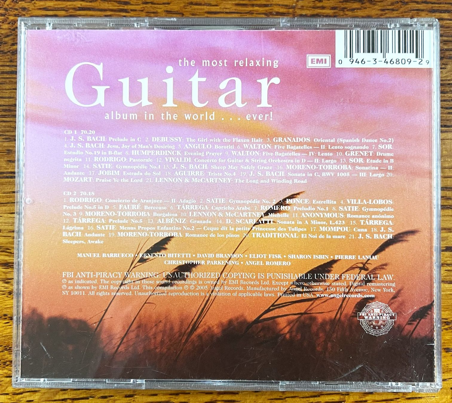 CD: The Most Relaxing-GUITAR CD – Usato da Oftringen venduto da Vucki 1