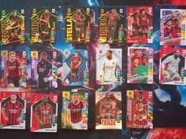 17 Panini Cards AC Milan (w. LIMITED EDITION)