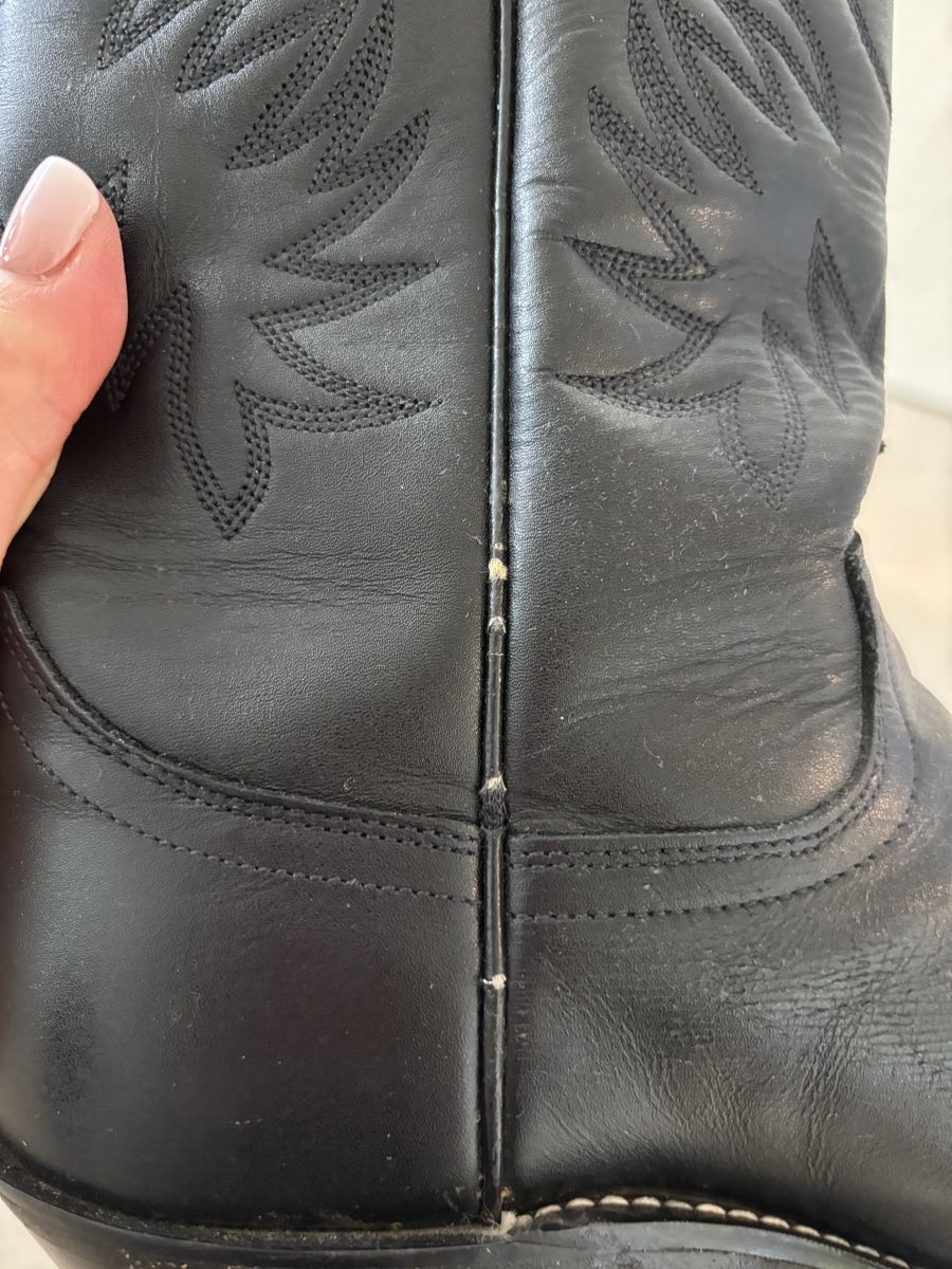 Damenschuhe: Cowboystiefel, echt Leder, Gr. 37,5 – Gebraucht aus Tuggen von TG_SZ 6