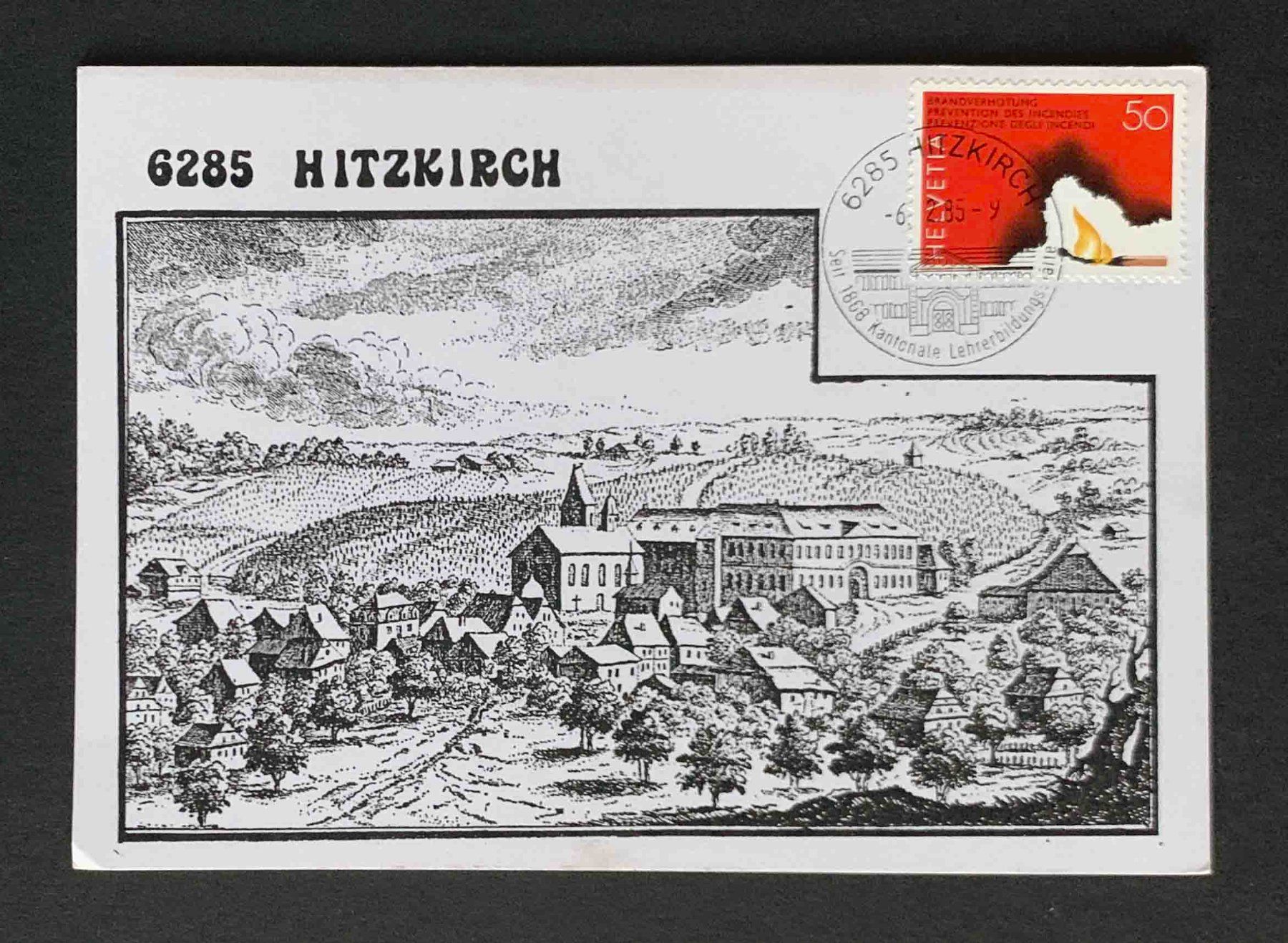 Cartoline postali: AK Hitzkirch – Usato da Goldau venduto da artelier1