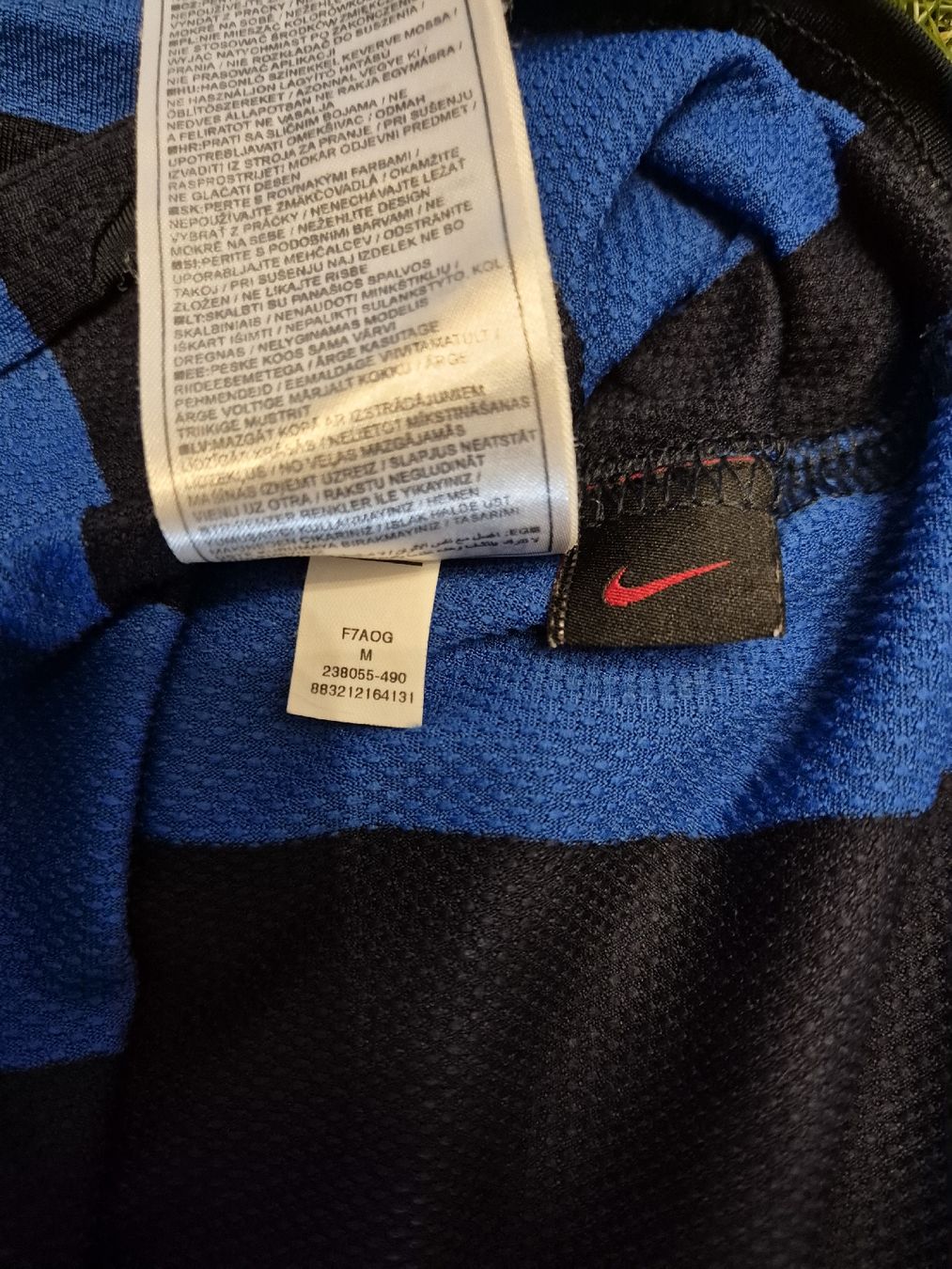 Nike Leibchen & Hosen: Inter 07/08 Centenario Trikot Heim #4 Zanetti Original - M – Gebraucht aus Birr von Hombrero 9