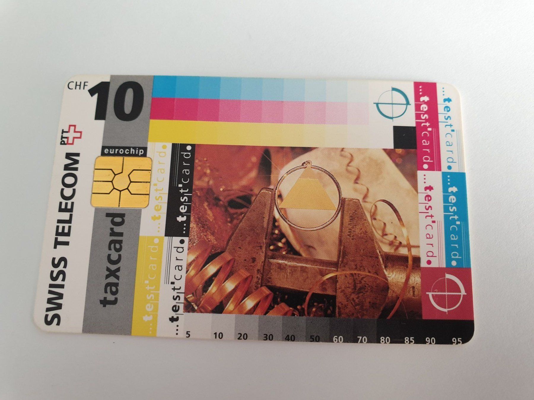 Telefon- & Taxkarten: Testcard 10.- – Gebraucht aus Rain von chesz