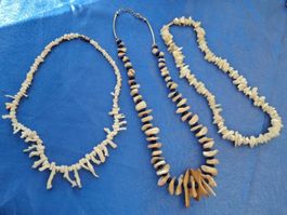 Vintage Damenschmuck Lot Konvolut. Korallen & Perlmut