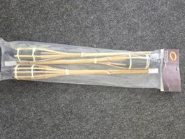 Fackel Set Bambus neu 66 Stk !