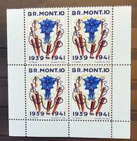 Soldatenmarken Block Br.mont.10 ** 1941
