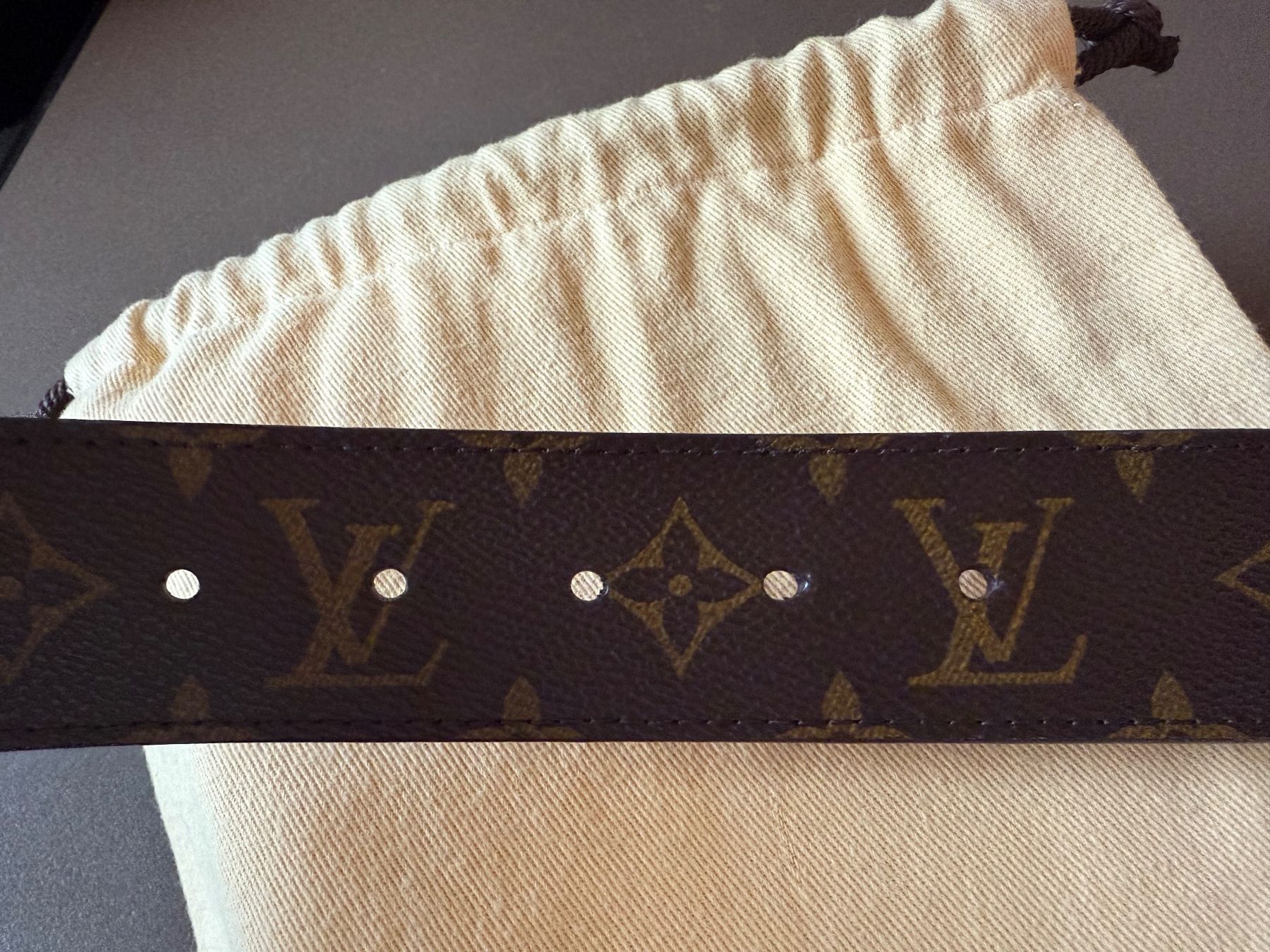 Louis Vuitton Cinture: LOUIS VUITTON MONOGRAM GÜRTEL – Usato da Castagnola venduto da joonam 6
